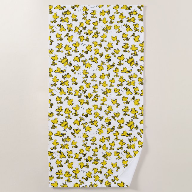 Serviette De Plage Motif de design classique Woodstock (Devant)