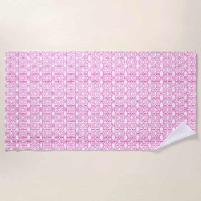 Serviette De Plage Motif de livre de fin (Devant)
