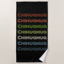 Motif de Retro Chihuahua