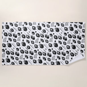 Serviette De Plage Motif des icônes et des portraits Stark House