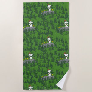 Serviette De Plage Motif du Beagle de snoopy
