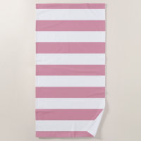Motif rayé blanc de rose en pastel
