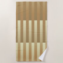 Motif Rayures Marron Blanc