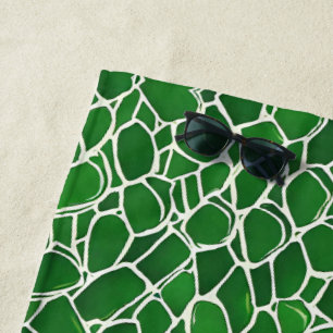 Serviette De Plage Motif Tortue Shell