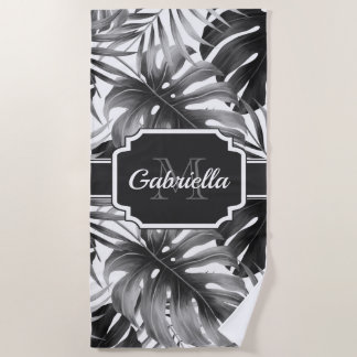 Serviette De Plage Motif tropical