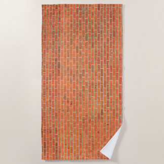 Serviette De Plage Mur en briques