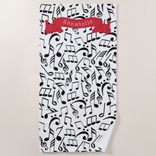 Serviette De Plage Musique