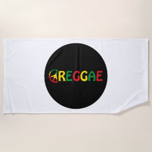 Serviette De Plage Musique reggae