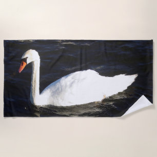 Serviette de plage Mute Swan