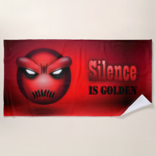 Serviette De Plage Mutemoji