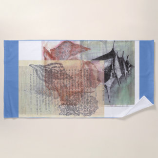 Serviette De Plage Nassau, Bahamas, Seashells: Beach Towel