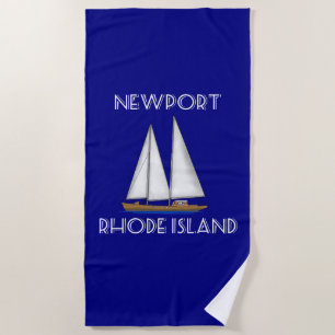 Serviette De Plage Navigation de Newport Île de Rhode