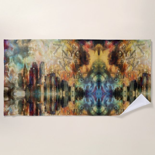 Serviette De Plage New York (Devant)