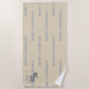 Serviette De Plage Newfoundland & Labrador