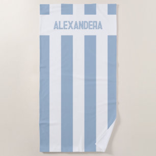 Serviette De Plage Nom Bleu Beach Bachelorette Bridesmaid