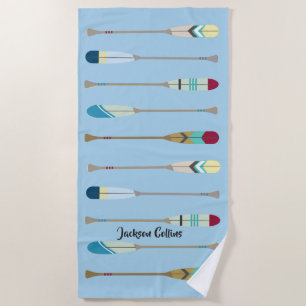 Serviette De Plage Oars vintages