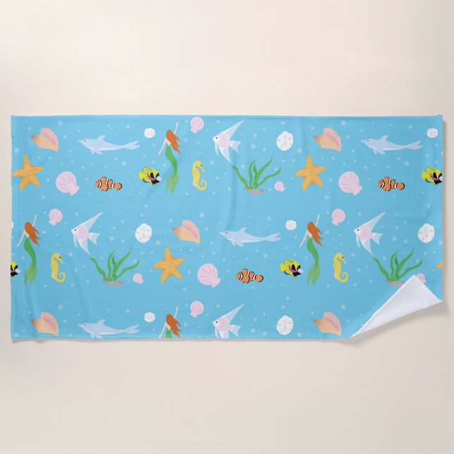 Serviette De Plage Ocean (Devant)