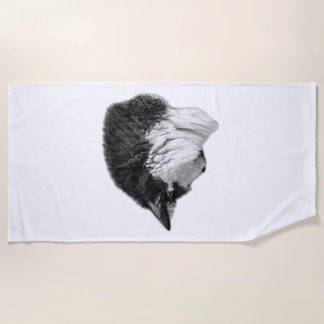 Serviette De Plage Ombre et solitude