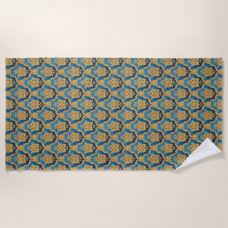 Serviette De Plage Ornate Pattern Fleece Blanket