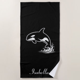 Serviette De Plage Orque sautant