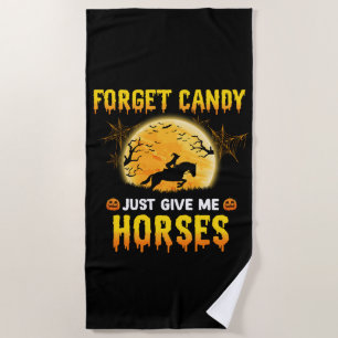 Serviette De Plage Oubliez Les Bonbons Donnez-Moi Juste Des Idées De 