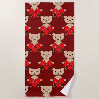 Serviette de plage Ourson Mignon