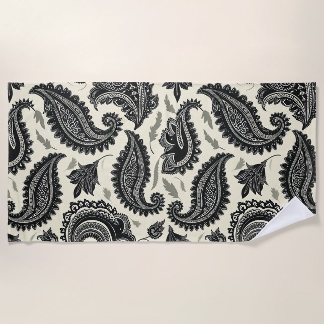 Serviette De Plage Palais Paisley (Devant)