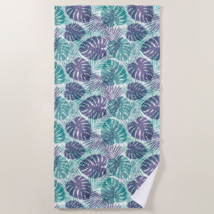 Serviette de plage Palmiers tropicaux