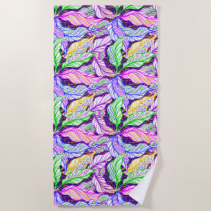 Serviette de plage Palmiers tropicaux