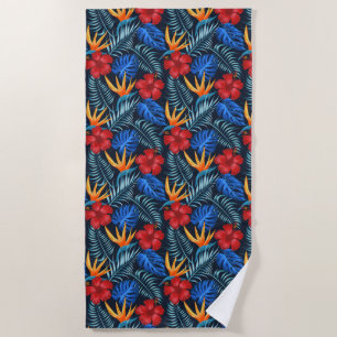 Serviette de plage Palmiers tropicaux