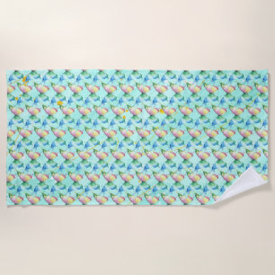 Serviette De Plage Papillon