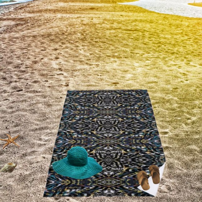 Serviette De Plage Parti Confetti (Get this party started, with your Confetti Party Beach Towel in tow!)