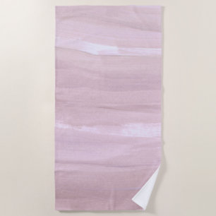 Serviette De Plage Pastel Doux Brushstroke Wonds 1