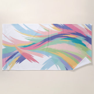 Serviette De Plage Pastel pattern that will grab everyones attention