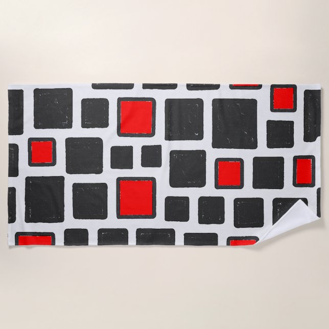 Serviette De Plage Pattern  (Devant)