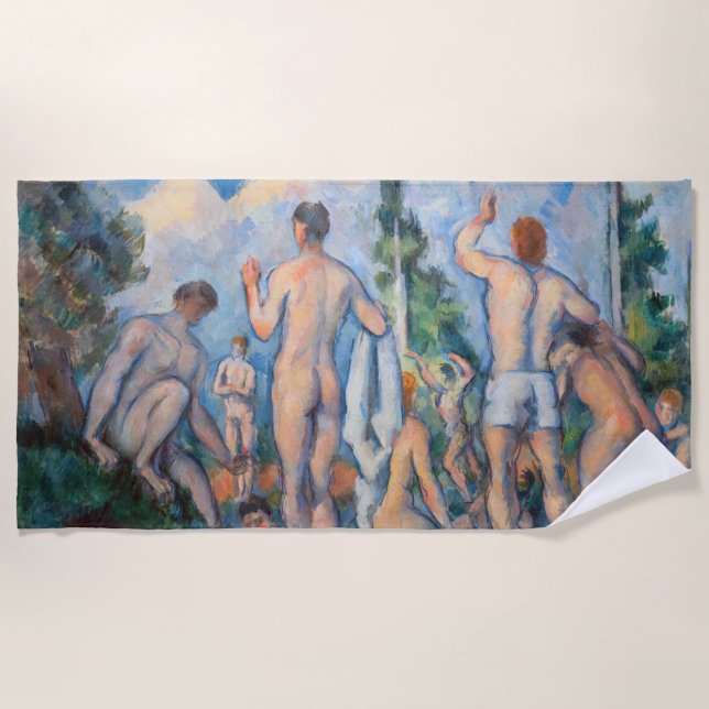 Serviette De Plage Paul Cezanne - Bathers (Devant)