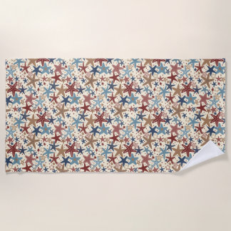 Serviette De Plage Pavoisé d'étoiles
