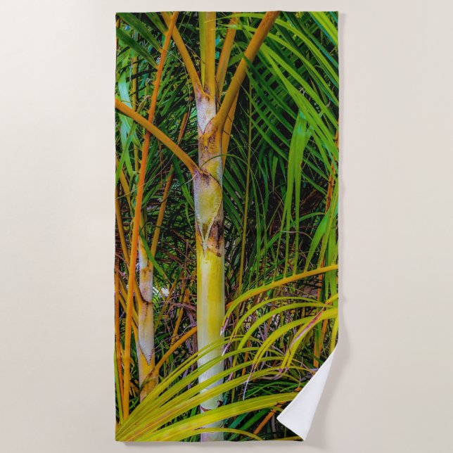 Serviette De Plage Perdu en Areca Palms Beach Towel (Devant)