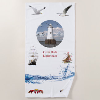 Serviette De Plage Phare de Great Beds