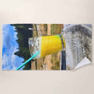 Serviette De Plage Photographie de plein air au jus d'orange – Forêt 