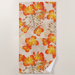 Serviette De Plage Photographie hawaïenne Ohai Alii v2 motif