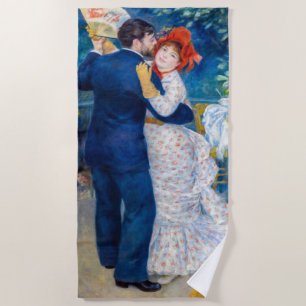 Serviette De Plage Pierre-Auguste Renoir - Danse country