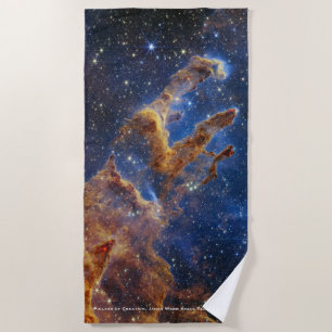 Serviette De Plage Piliers de la création James Webb Hi-Res 2022