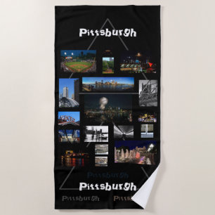 Serviette de plage Pittsburgh Photo