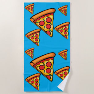 Serviette De Plage Pizza Friday Design - Beach Towel