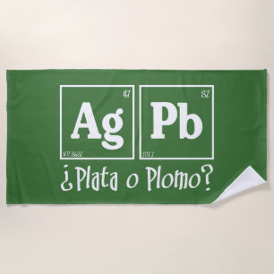 Serviette De Plage Plata o Diplomo