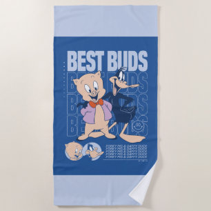 Serviette De Plage Porky Pig & DAFFY DUCK™ Best Buds