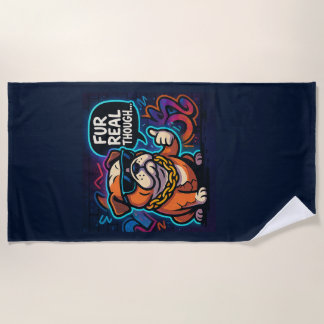 Serviette De Plage Pour de vrai