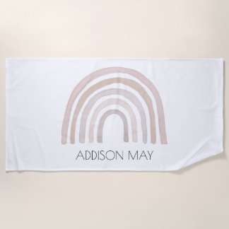 Serviette de plage pour enfants Rainbow