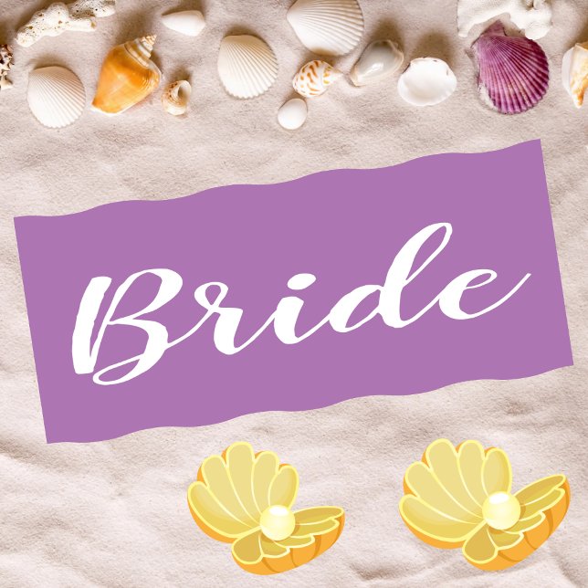 Serviette de plage pour mariée de Bachelorette per (Créateur téléchargé)